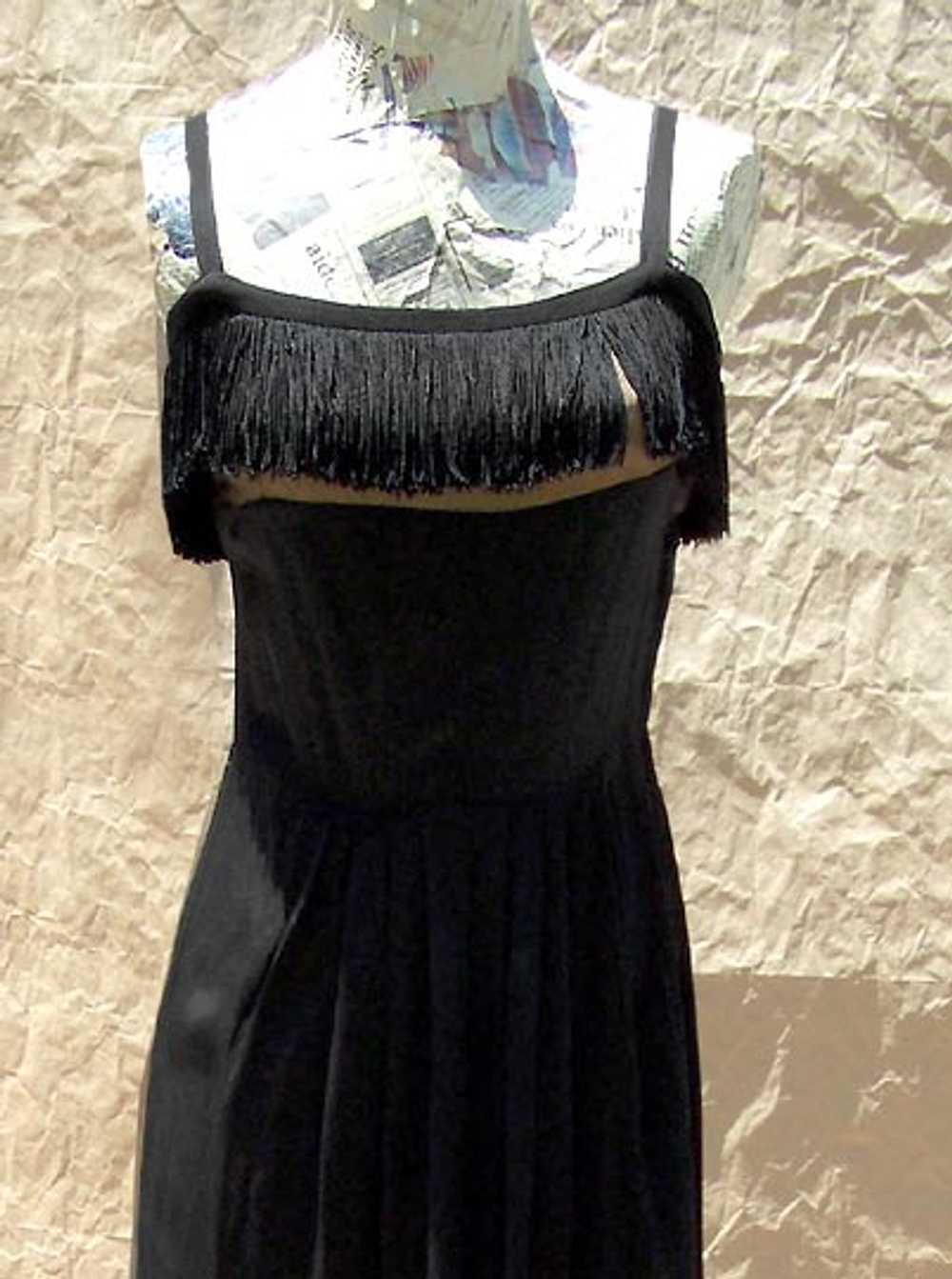 Fringe & net gown - image 6