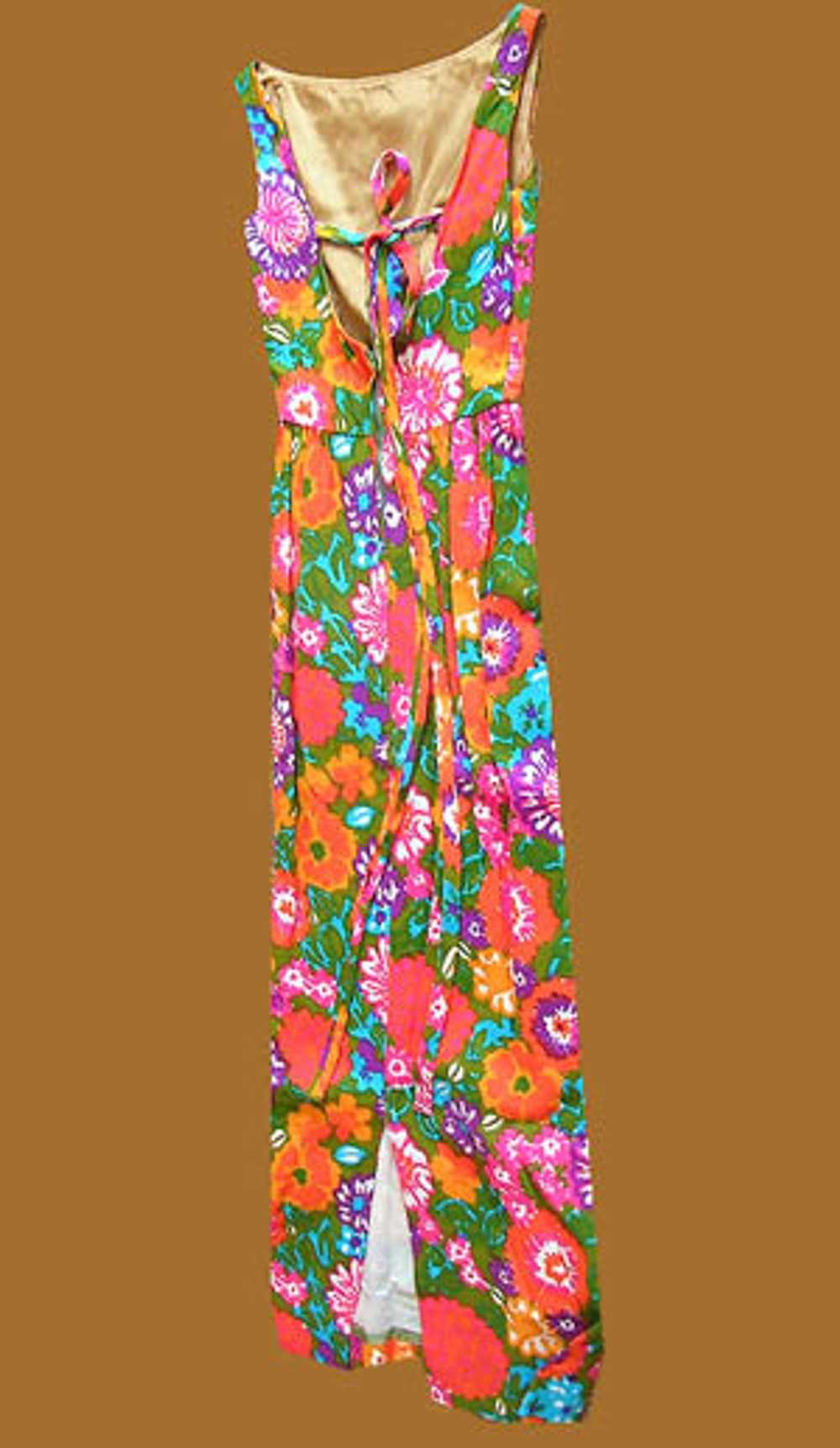 Floral print gown - image 3