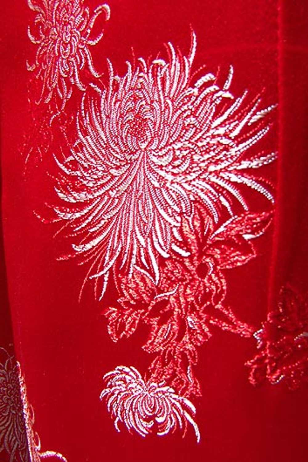 Asian damask silk shift - image 5