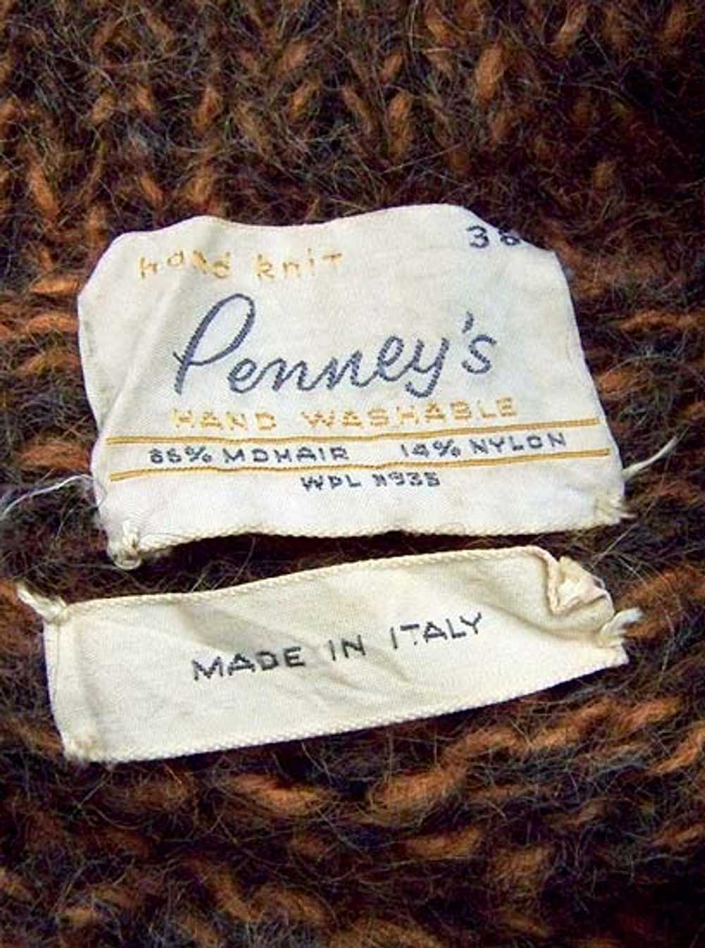Penney's Italian mohair cardigan - image 6