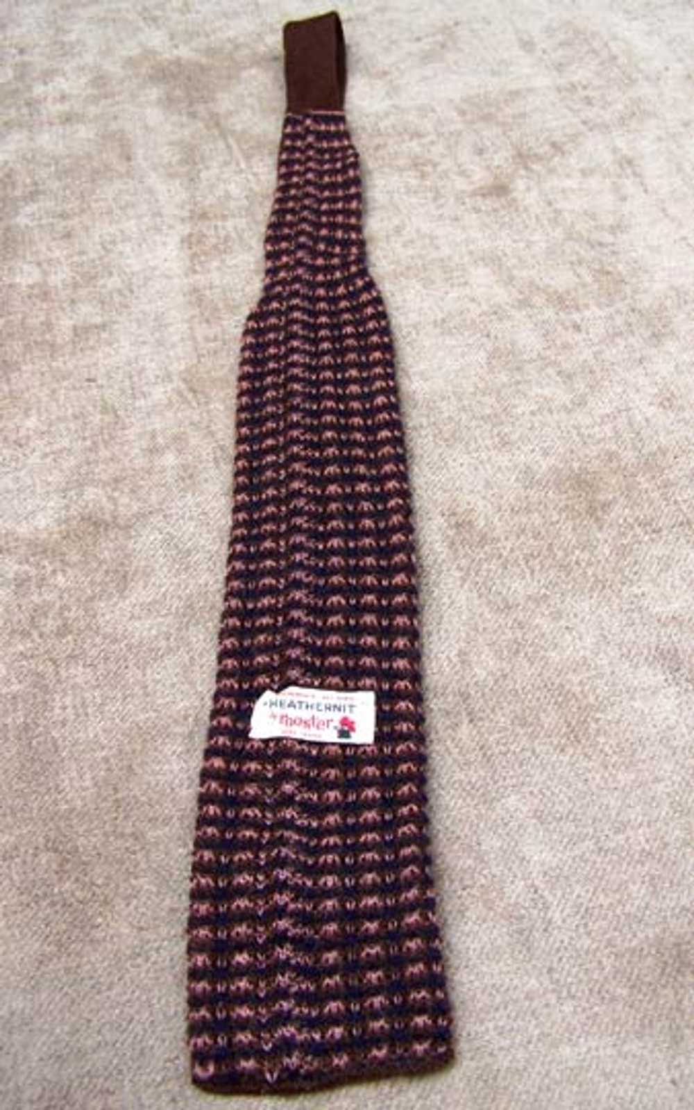 Rooster mohair knit tie - image 5