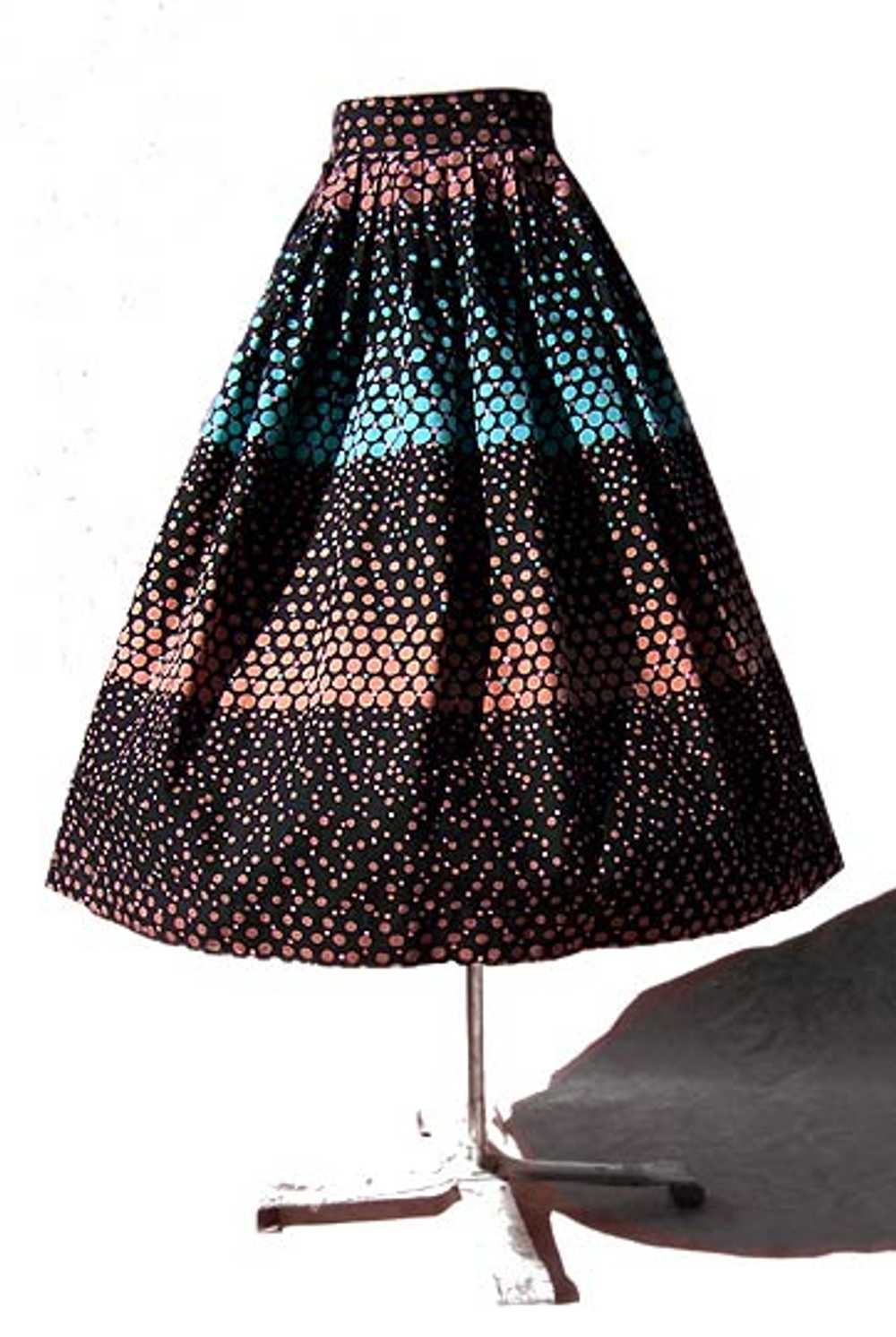 Atomic polka-dot skirt - image 1