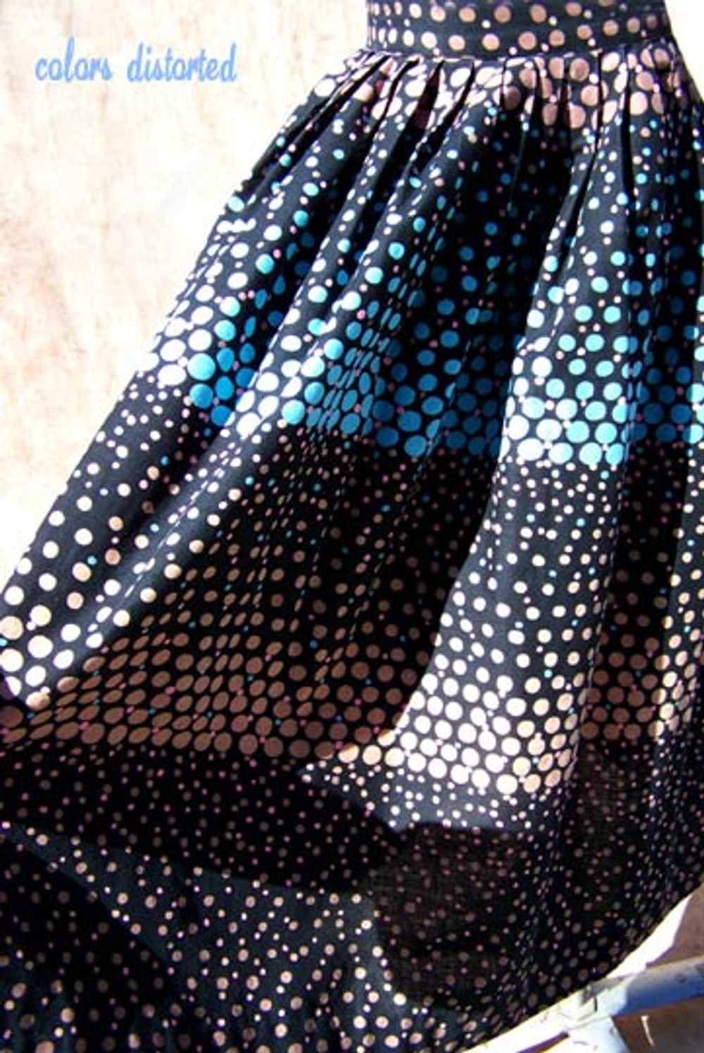 Atomic polka-dot skirt - image 4