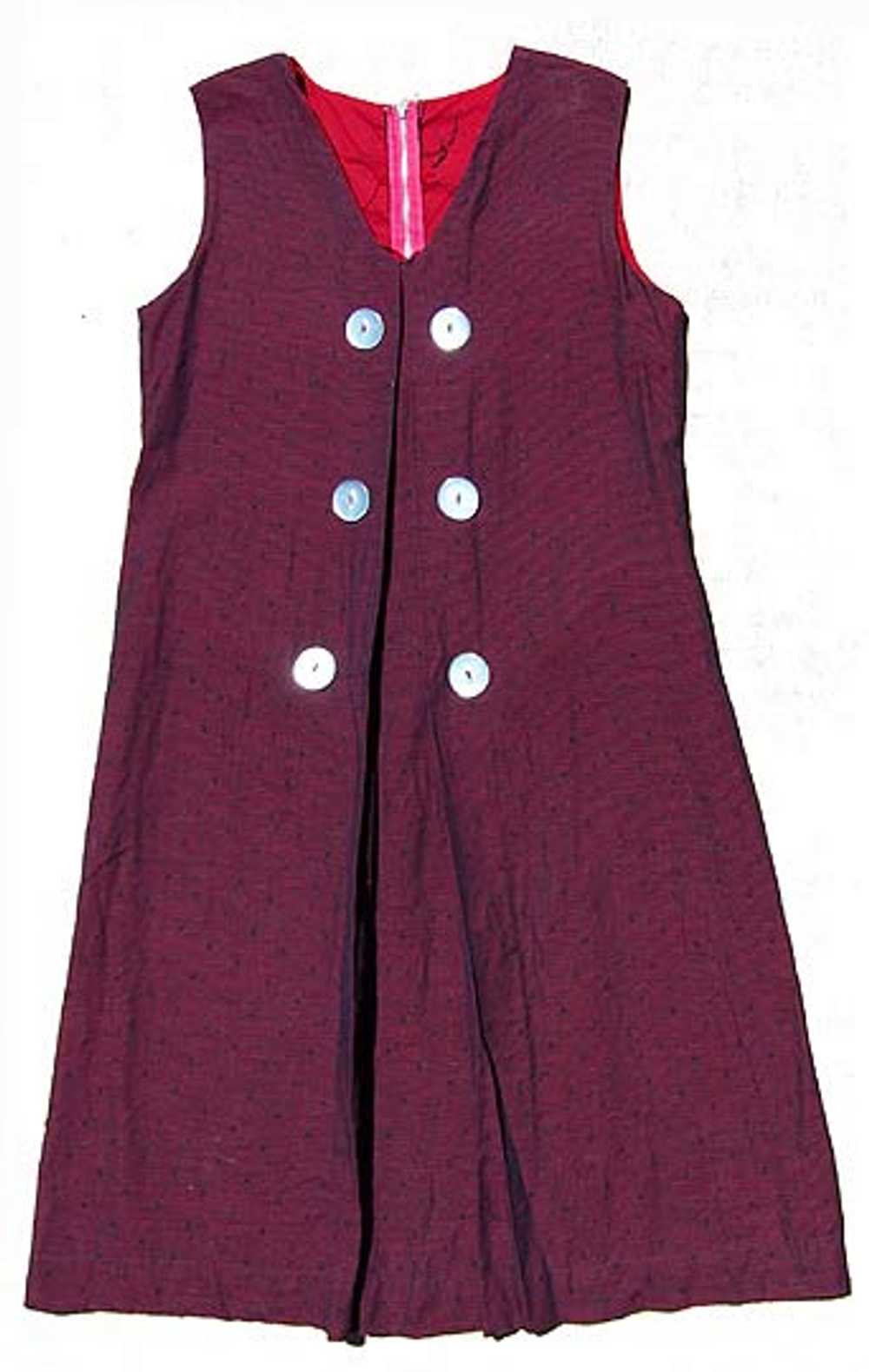 Oxblood dotted playsuit - image 1