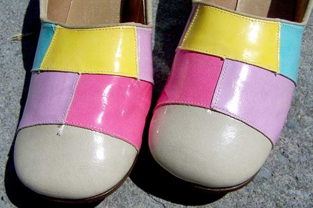 Pastel-wrapped pumps - image 2