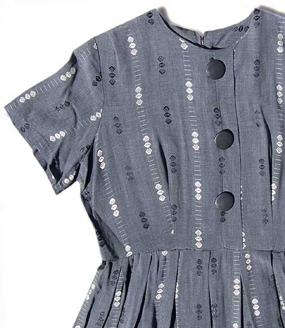Grey shirtwaist dress 1X - image 1