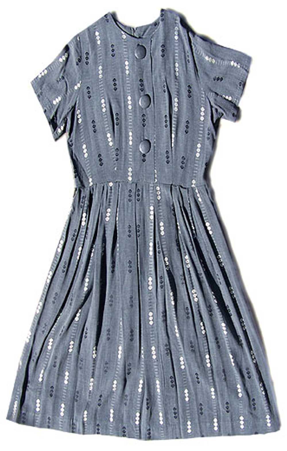 Grey shirtwaist dress 1X - image 2