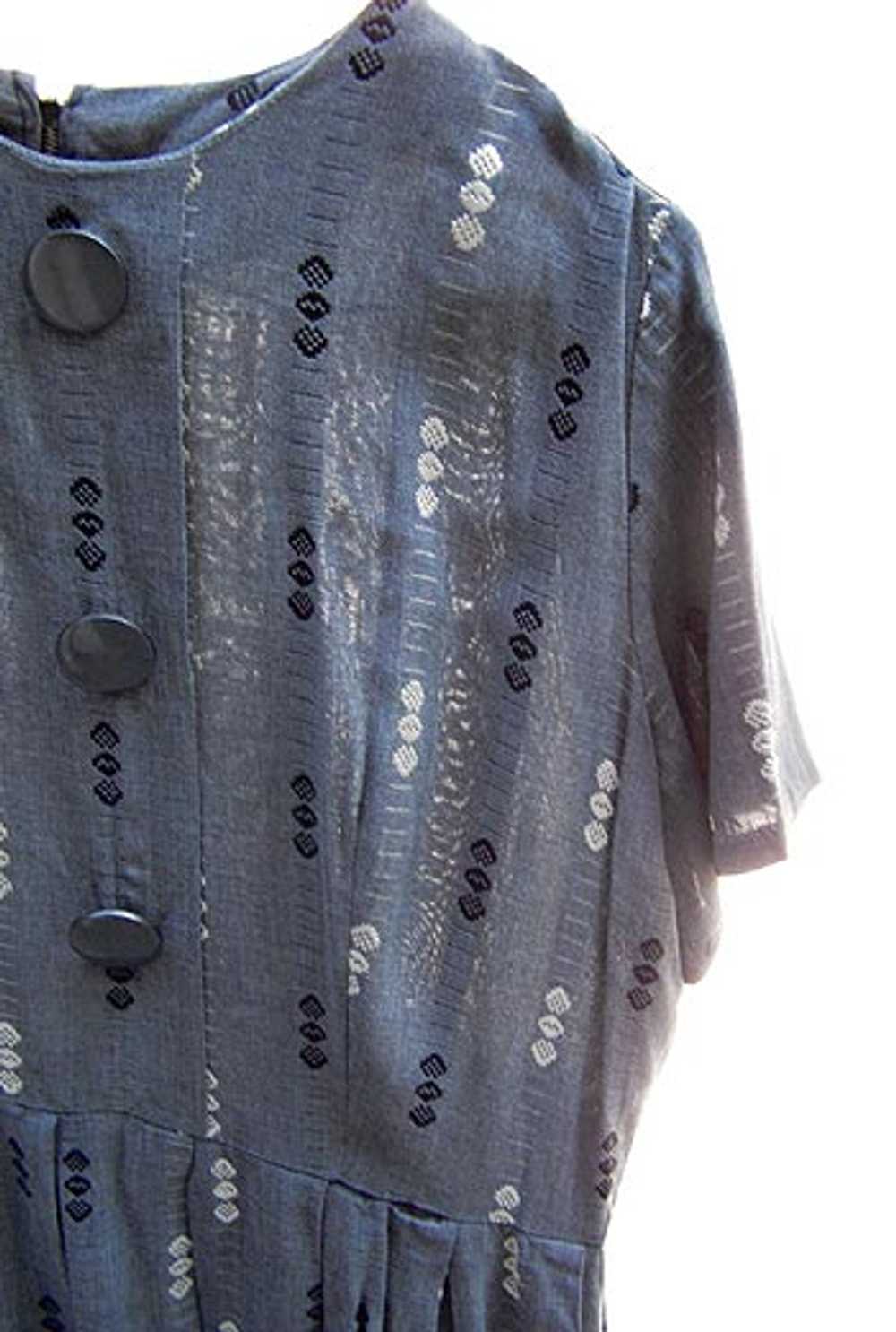 Grey shirtwaist dress 1X - image 4