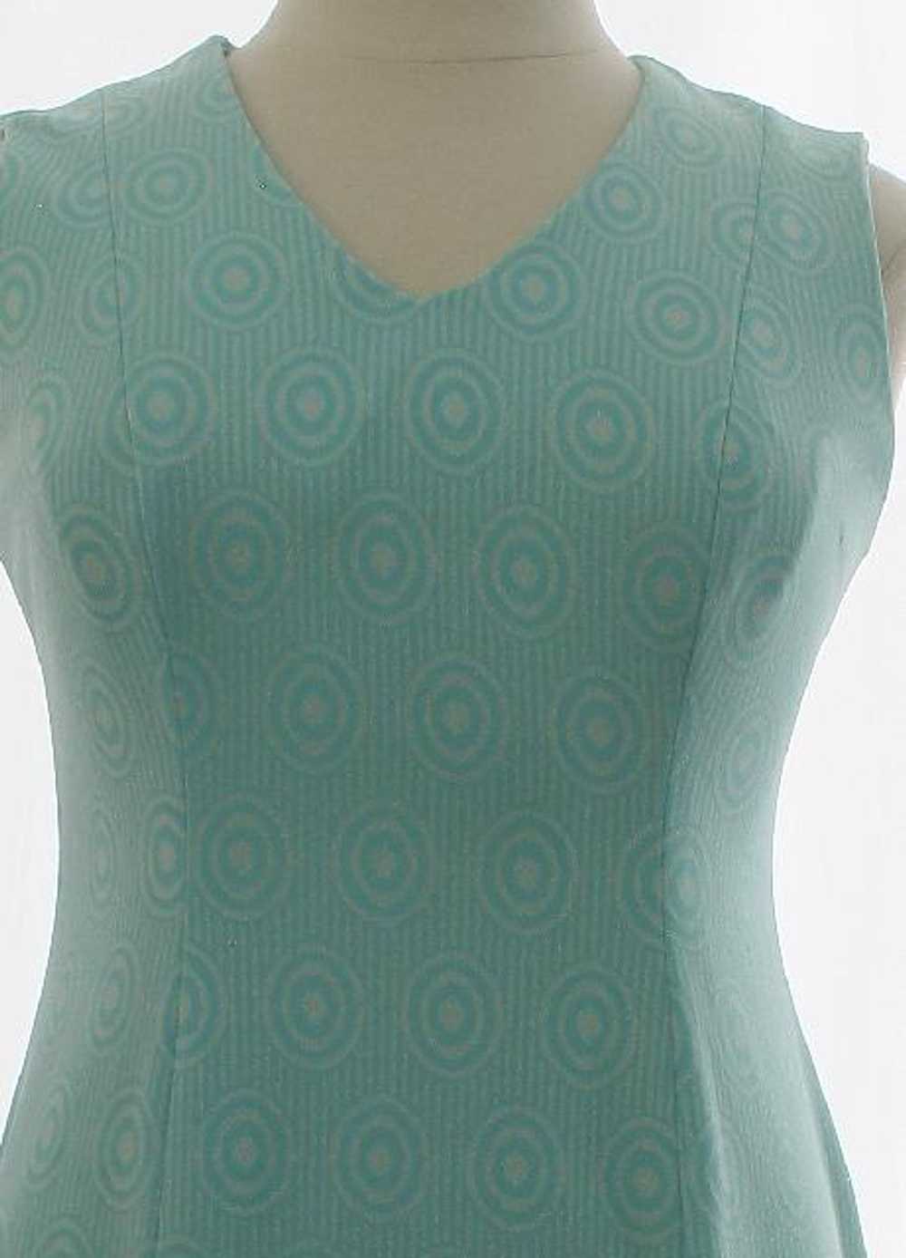 1970's Mod Knit Maxi Dress - image 2