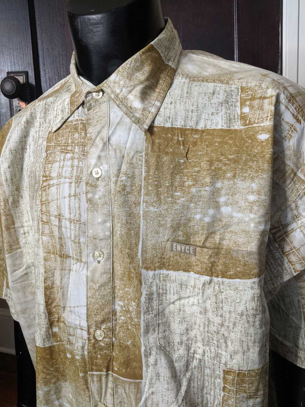 Enyce Tan patterned shirt sleeve shirt - image 2
