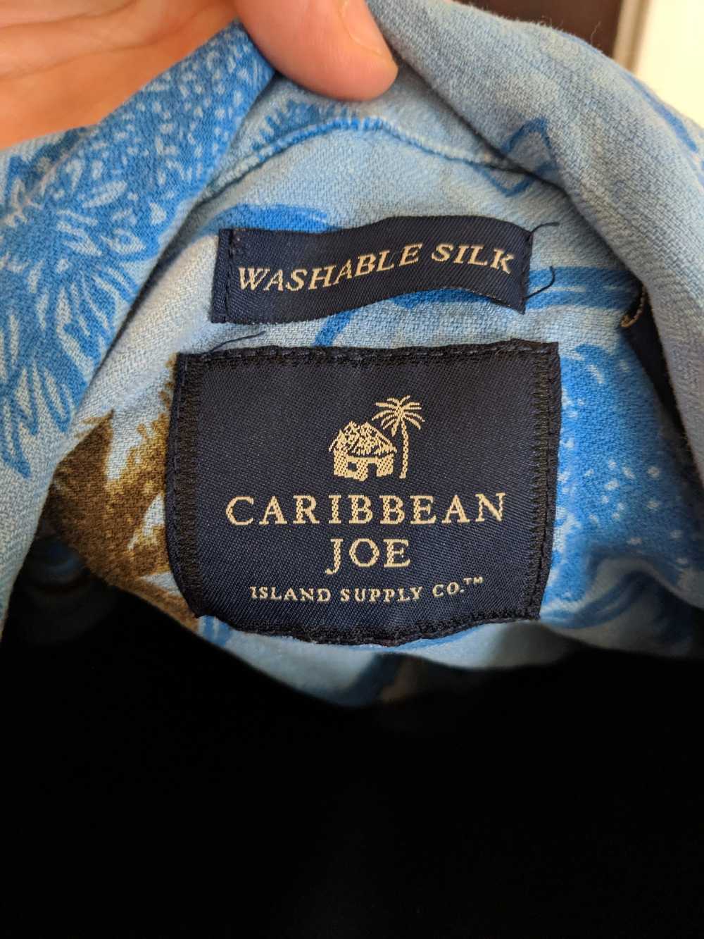 Caribbean × Hawaiian Shirt Caribbean Joe silk cam… - image 4