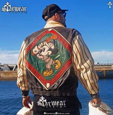 Vintage Jeff Hamilton San Jose Sharks Leather Jacket