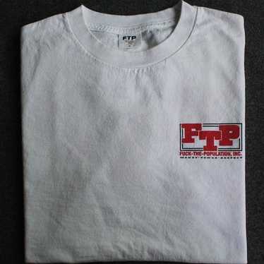Fuck The Population FTP Money Power Respect Tee - image 1