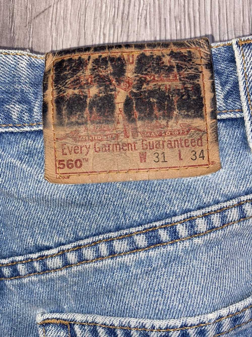 vintage made in USA Levi's 66 denim co