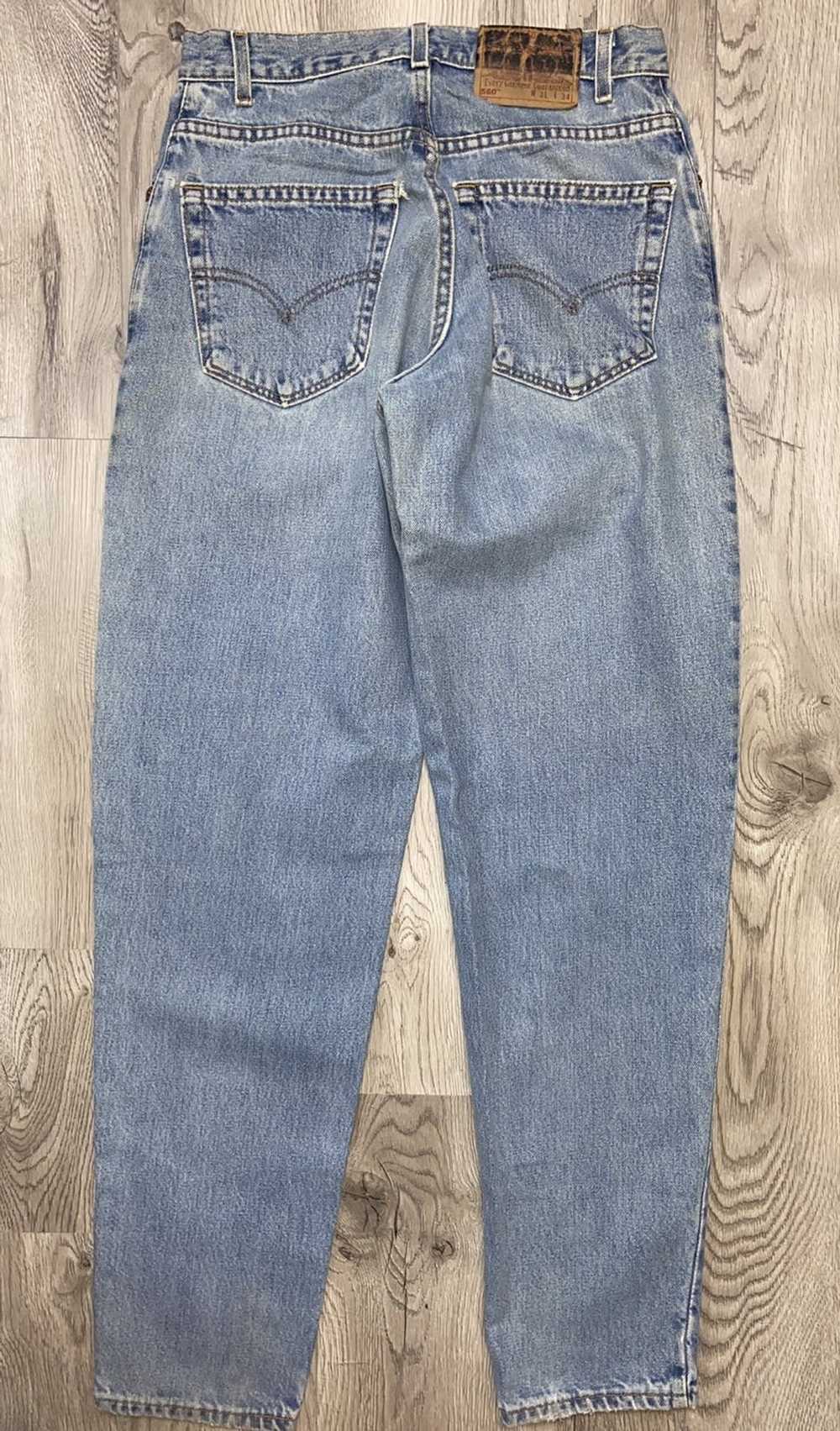 vintage made in USA Levi's 66 denim co