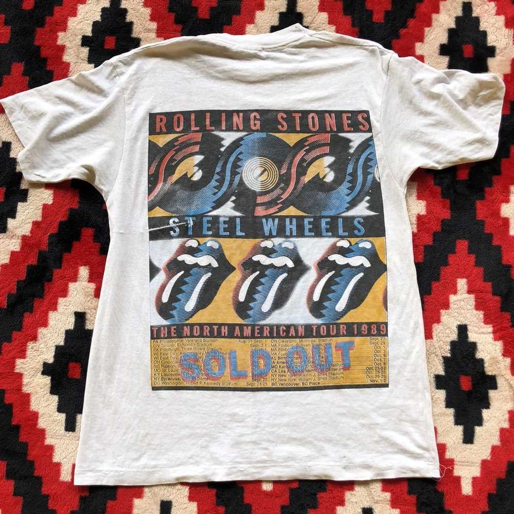 Band Tees × The Rolling Stones × Vintage Last Dro… - image 2