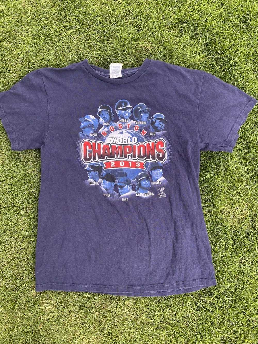 Vintage 2013 World Champion Red Sox Tee - image 1