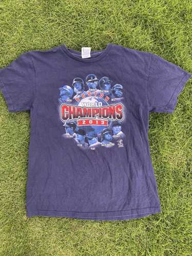 Vintage 2013 World Champion Red Sox Tee