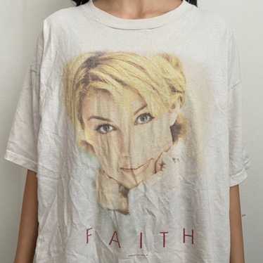 Band Tees × Vintage Vintage Faith Band 1998 Graph… - image 1