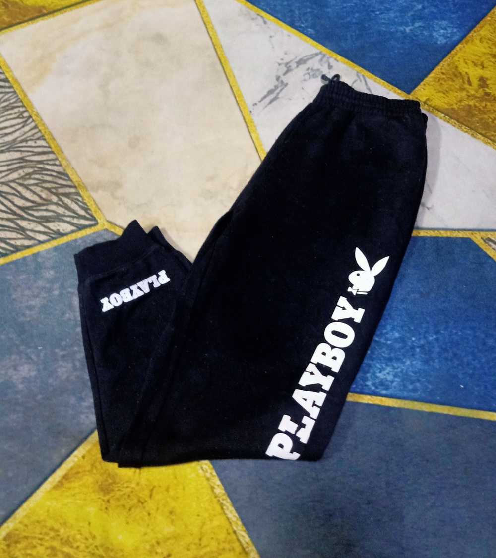 Playboy Playboy Spell Out Sweatpants - image 2