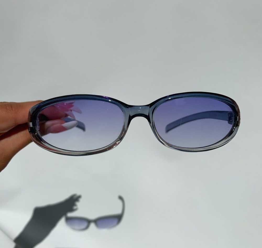 Gucci Blue Gucci Sunglasses - image 3