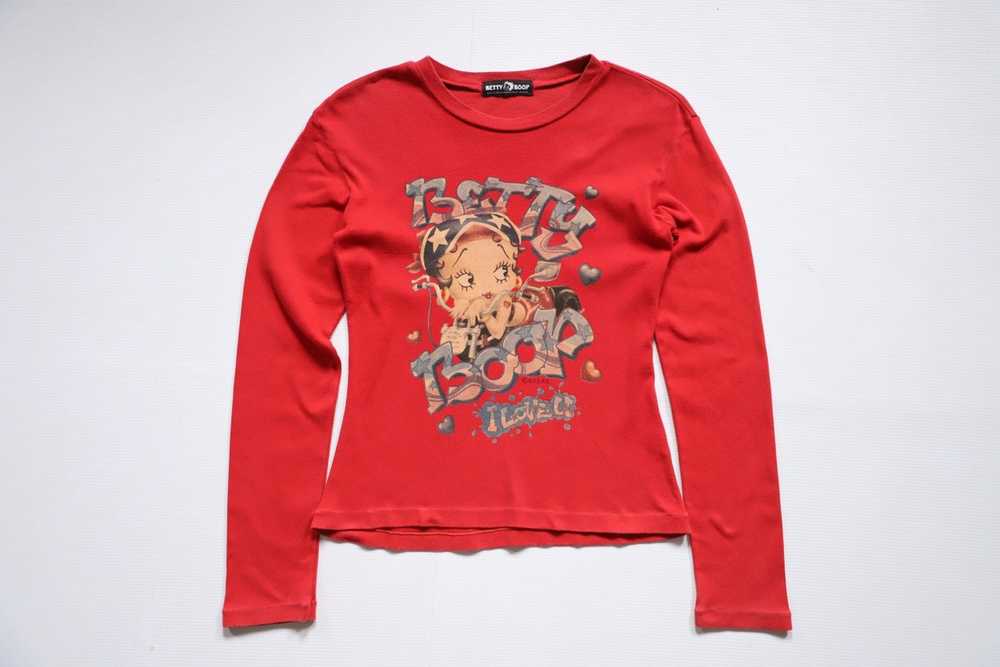 Japanese Brand × Streetwear Vintage Betty Boop Sw… - image 1