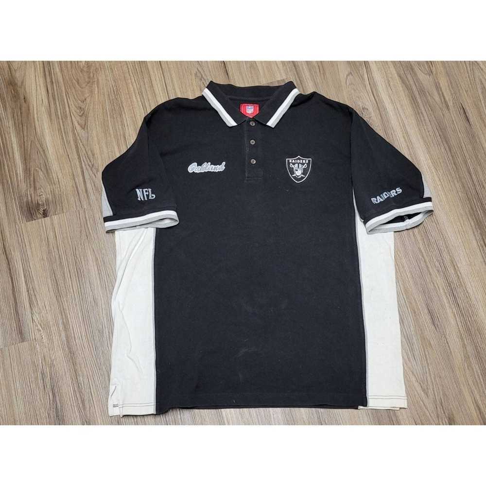 NFL Vtg Oakland Raiders Polo Shirt NFL - image 2