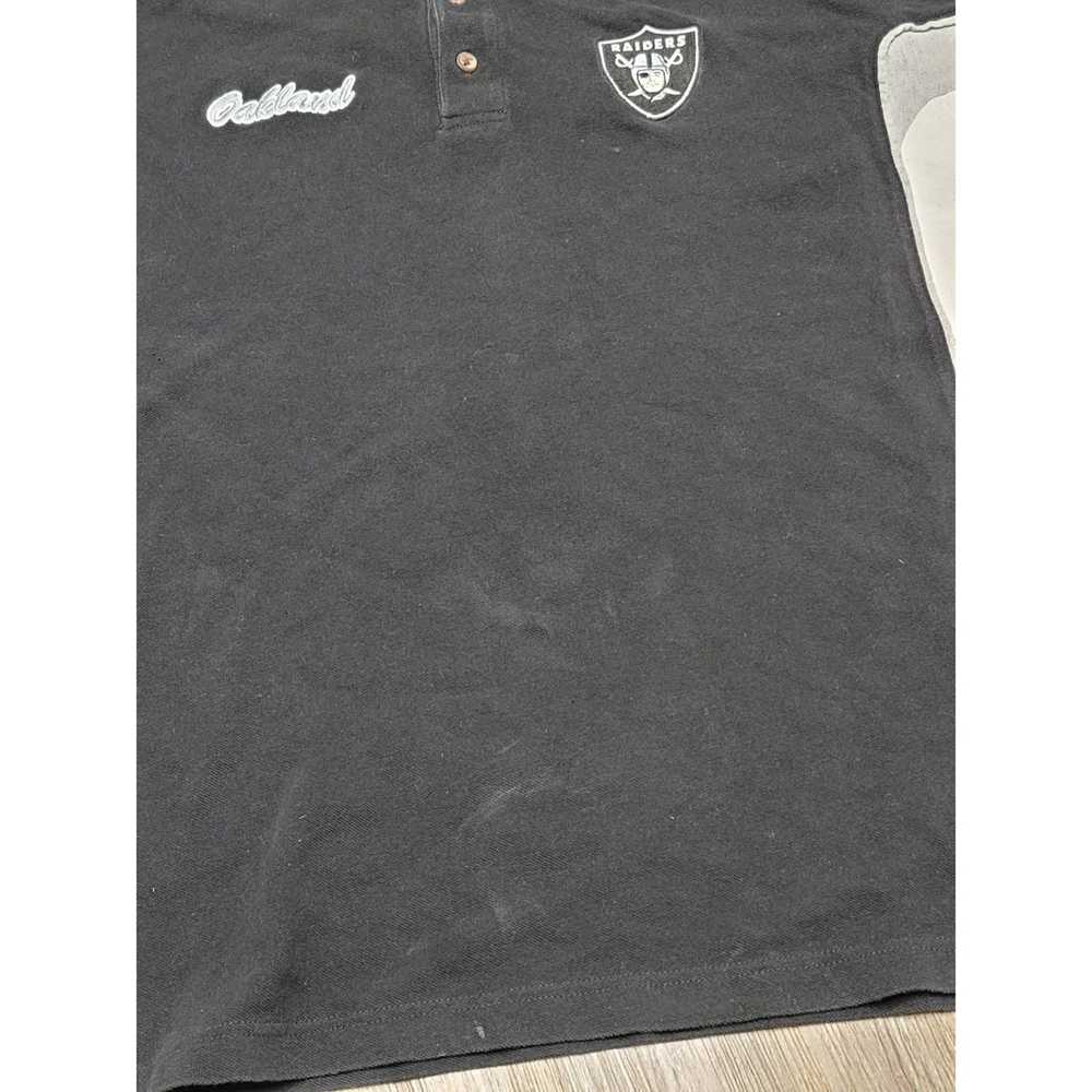 NFL Vtg Oakland Raiders Polo Shirt NFL - image 9