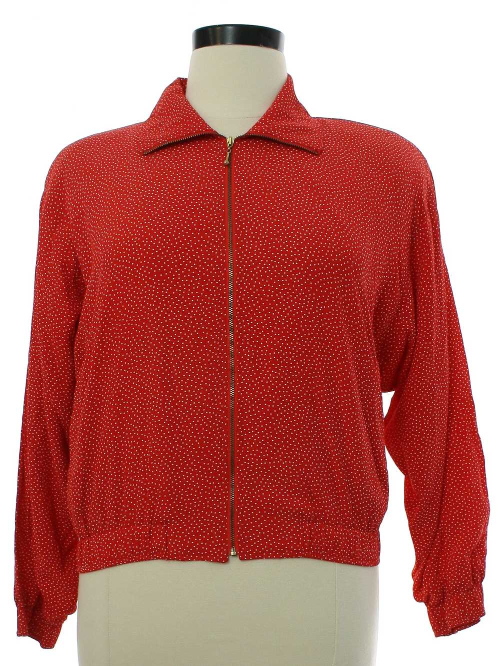 1980's Hanasport Womens Zip Jacket - image 1