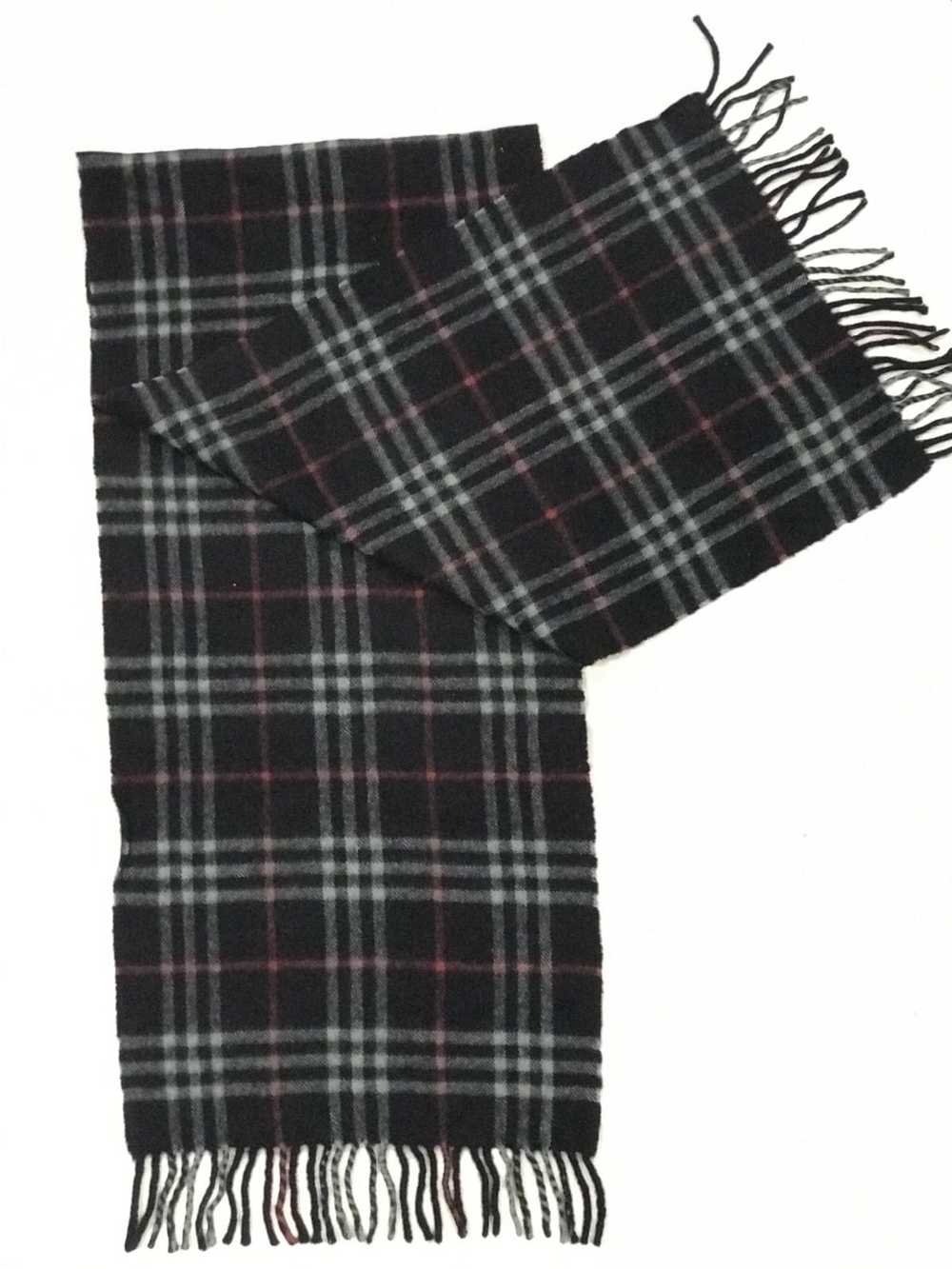 Burberry Luxury Authentic Burberry Scarf, Muffler… - image 2