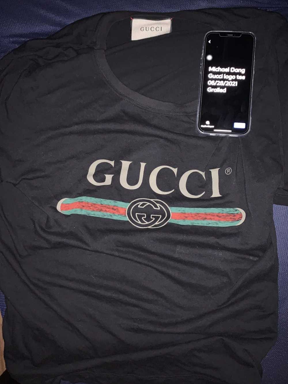 Supreme x Gucci 100% Authentic RARE Box Logo White Immaculate Tee Shirt  Size L