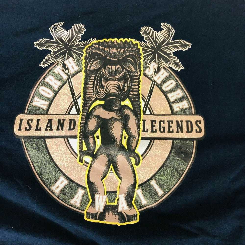 Vintage Vintage North Shore Hawaiian Legends Blue… - image 1