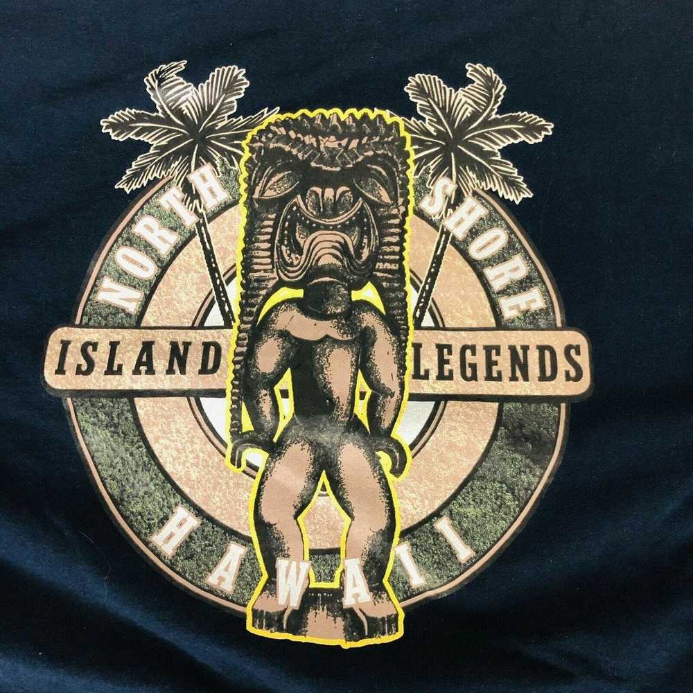 Vintage Vintage North Shore Hawaiian Legends Blue… - image 7