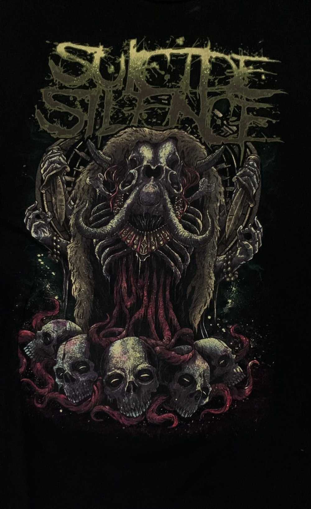 Band Tees Rare Design Band Suicide Silence T-shir… - image 3