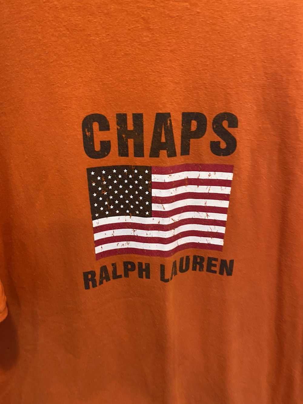 Chaps Ralph Lauren Chaps ralph lauren big flag te… - image 4