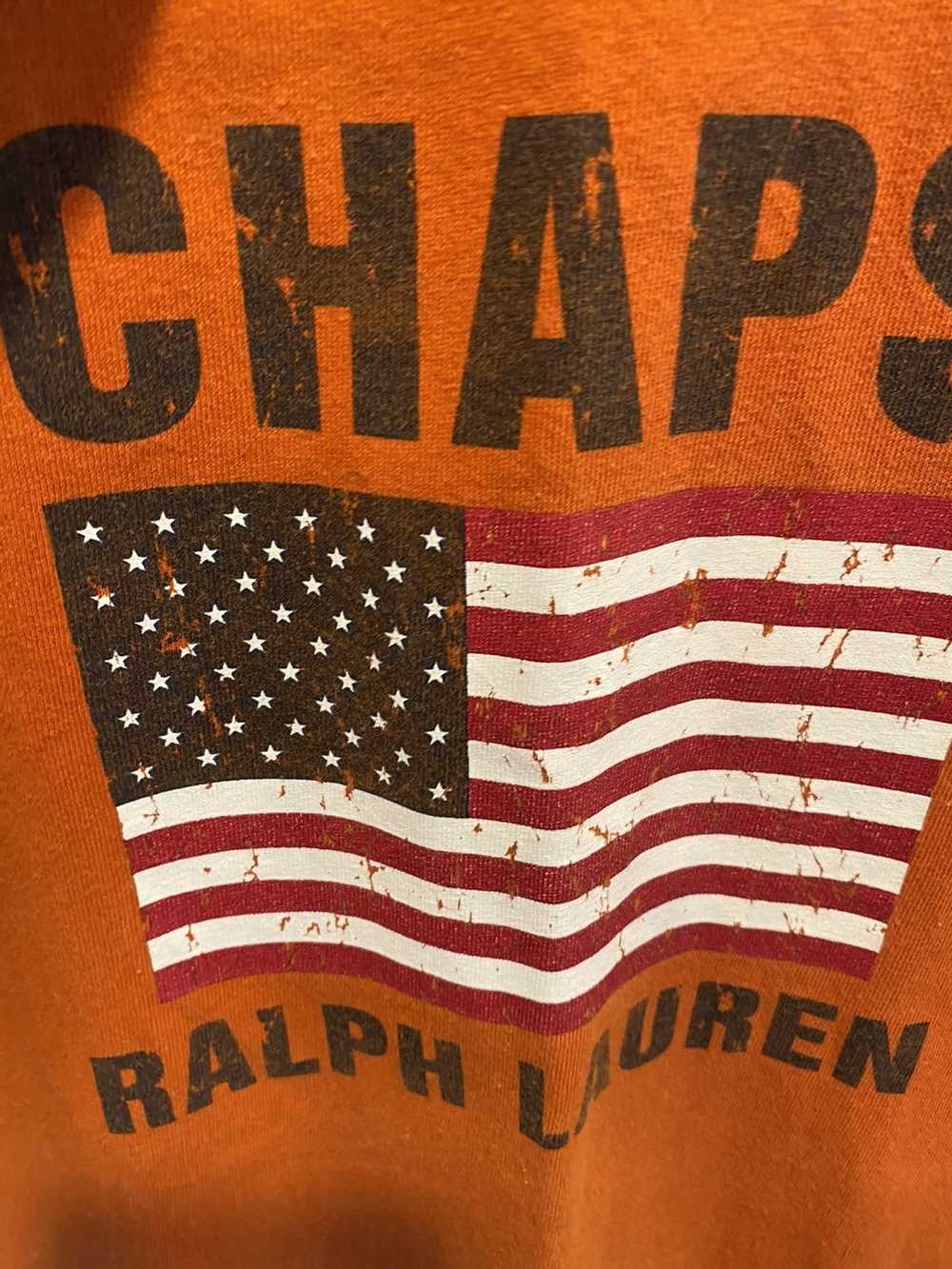 Chaps Ralph Lauren Chaps ralph lauren big flag te… - image 5