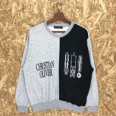 Vintage Vintage Christian Olivier Paris Crewneck … - image 1