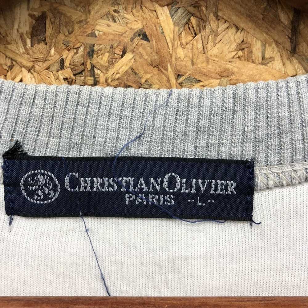 Vintage Vintage Christian Olivier Paris Crewneck … - image 4