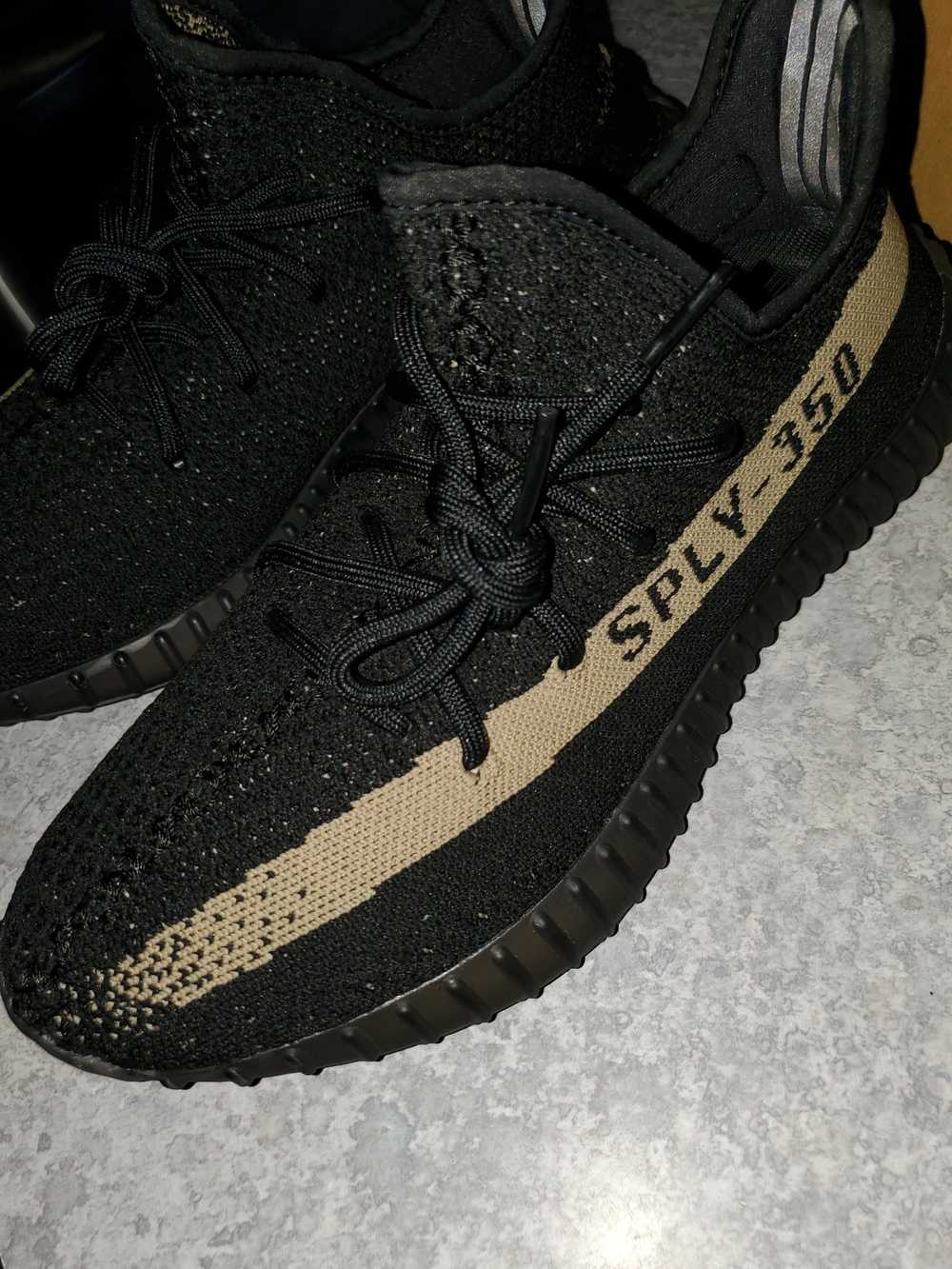 Adidas Yeezy Boost 350 V2 Core Black Green - image 3