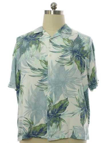 1990's Cubavera Mens Rayon Hawaiian Style Shirt