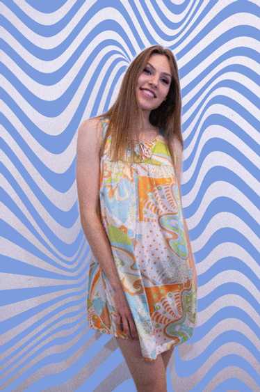 1960’s Psychedelic Slip Dress