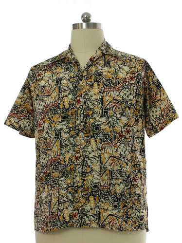 1980's X Large Mens Hippie Shirt
