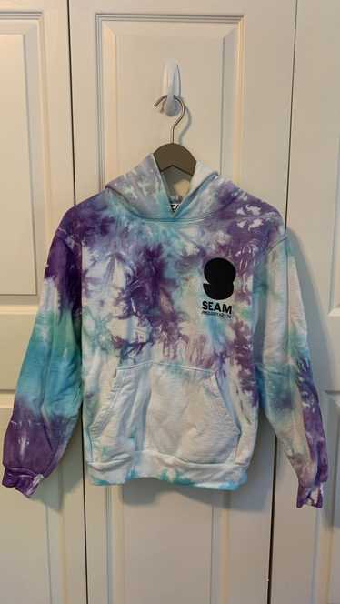 Streetwear Seam Heavy weight Tie-dye hoodie sweats