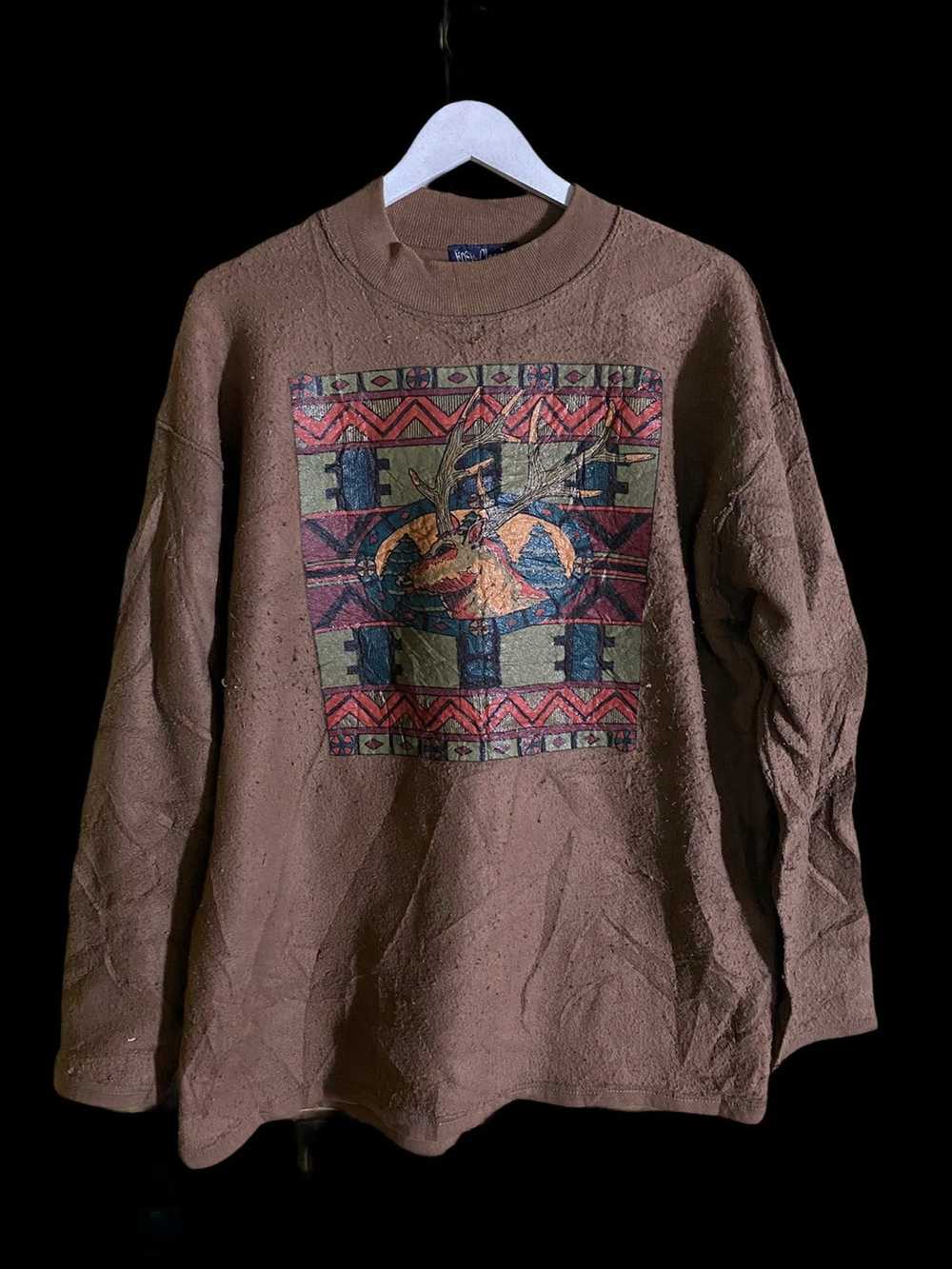 Made In Usa × Vintage Vintage sweatshirt foster c… - image 1