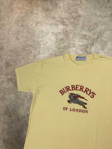 Burberry × Vintage Vintage Burberrys T-shirt Desi… - image 1