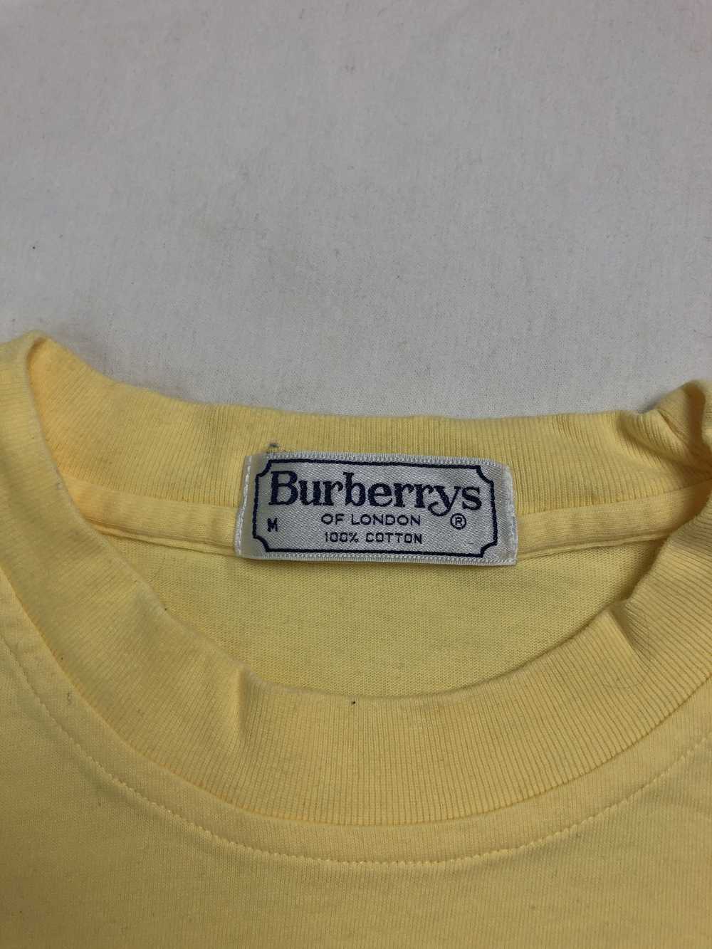 Burberry × Vintage Vintage Burberrys T-shirt Desi… - image 2