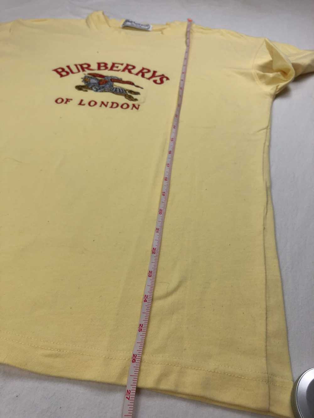 Burberry × Vintage Vintage Burberrys T-shirt Desi… - image 5
