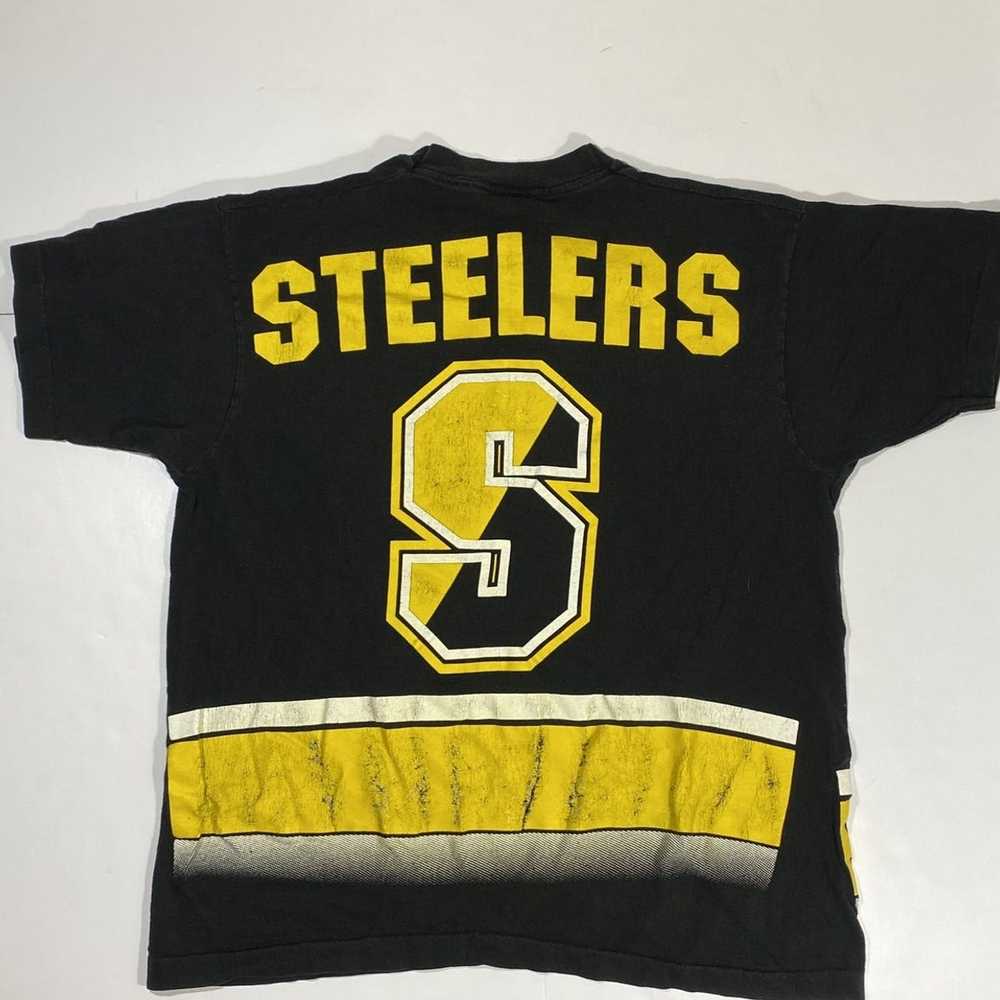 NFL × Salem Sportswear × Vintage 94’ NFL Steelers… - image 5