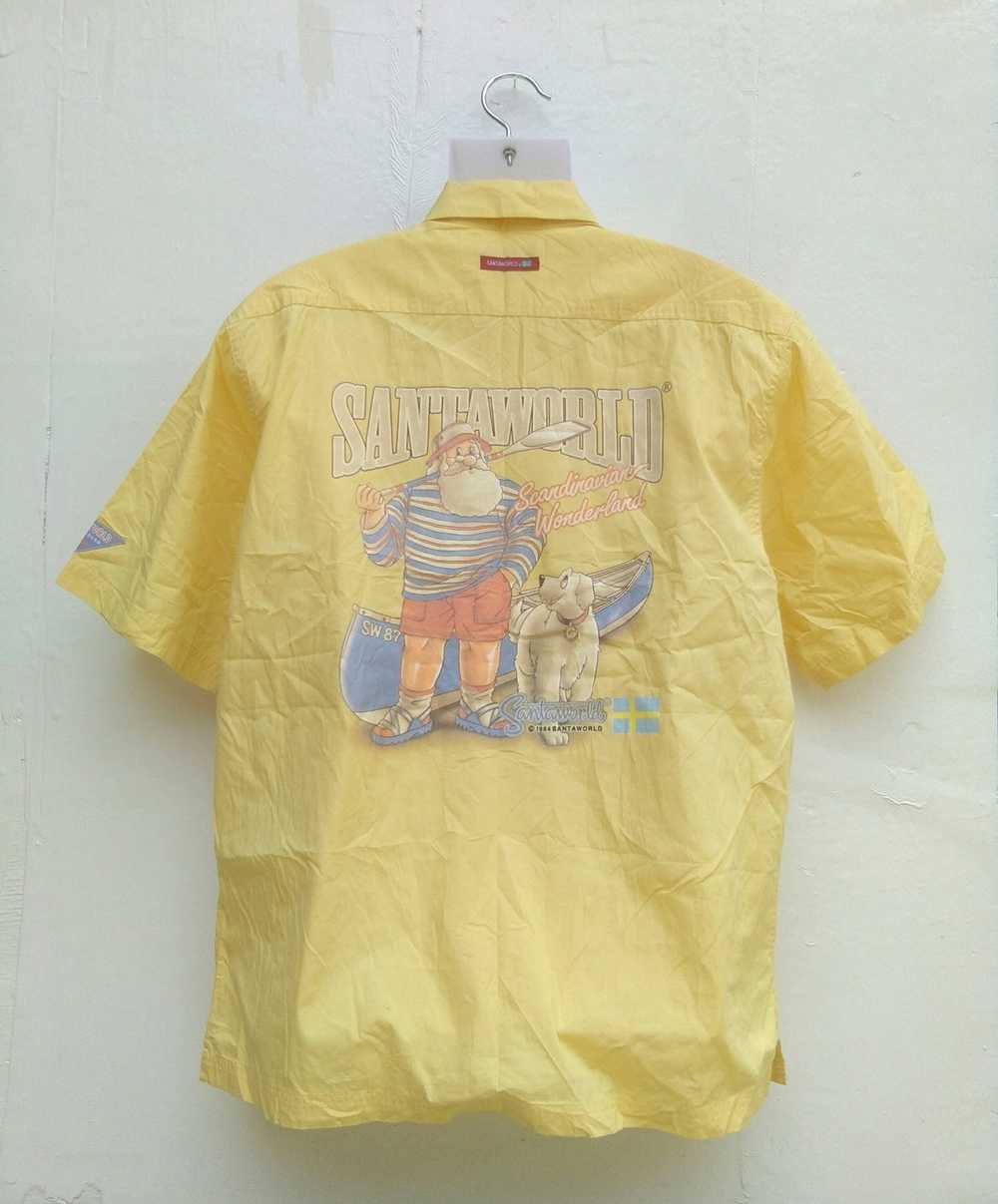 Vintage Santaworld Shirt Vintage Scandinavian Wor… - image 2