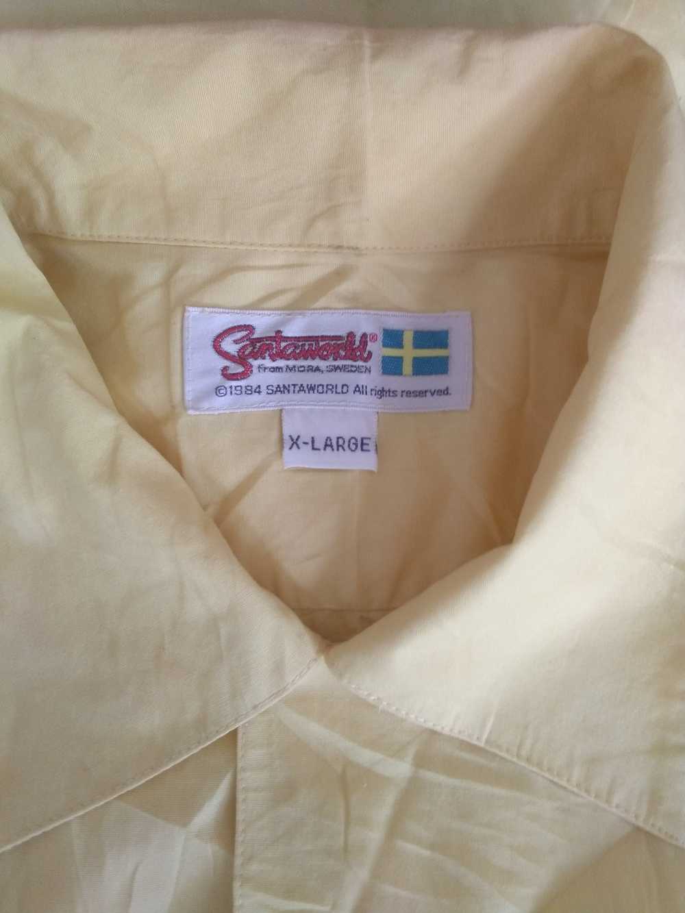 Vintage Santaworld Shirt Vintage Scandinavian Wor… - image 3